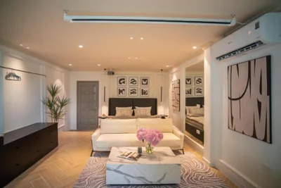 Phòng Deluxe giường đôi có bồn tắm — Hanoi Trainstreet Hoan Kiem- Calm Homestay